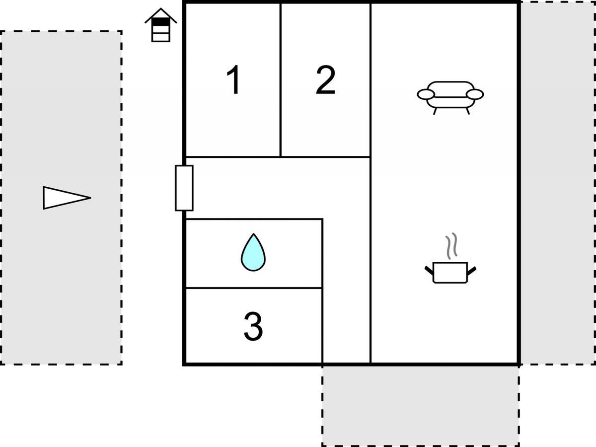 פלוצ'ה Three-Bedroom Apartment In Ploce מראה חיצוני תמונה